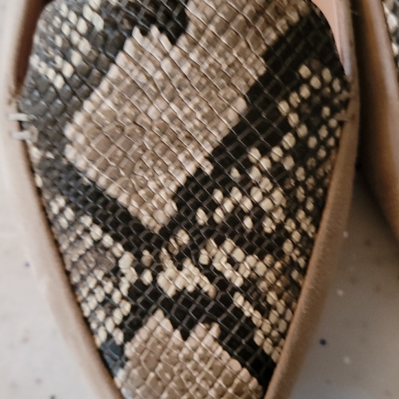 Taryn Rose Tan Suede Weatherproof Flats - Picture 5 of 14